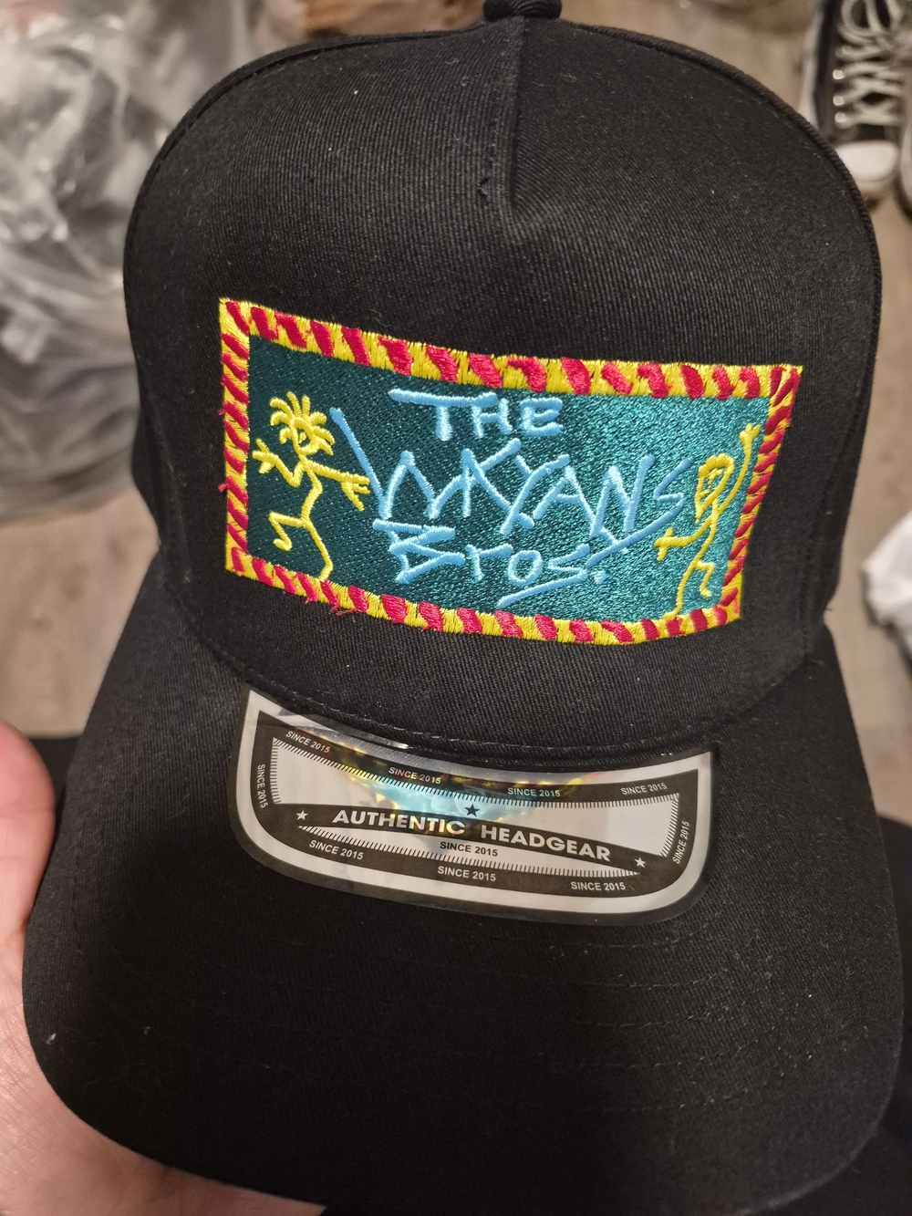 The Wayans Bros Black Patch Embroidered Snapback Hat